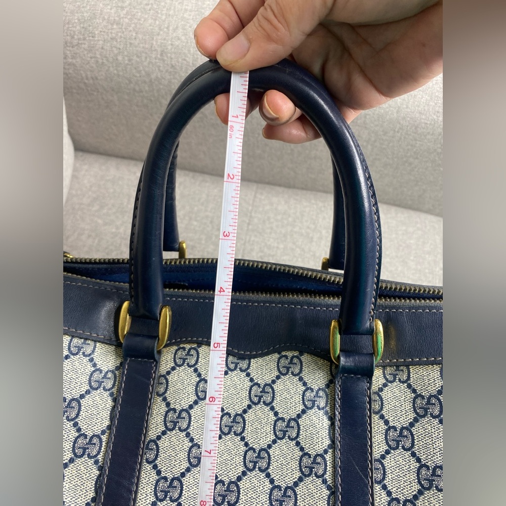 Authentic Gucci Monogram Boston Handbag - Picture 10 of 17